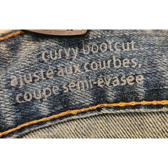Curvy Bootcut Jeans Mossimo Size 18 S/C New with Tags Premium Denim - Picture 5 of 5